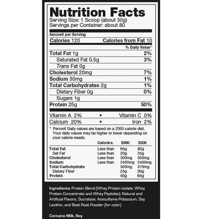 Proteína Prostar 100% Whey Ultimate Nutrition (5.28 lbs/2.39 kg - 80 servicios)